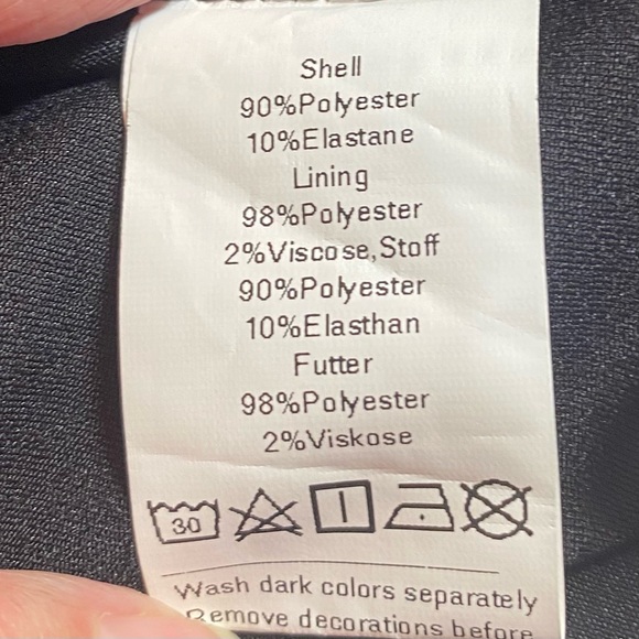 Plus size Special Occassion Dress Satin Midi 24W - Picture 7 of 8